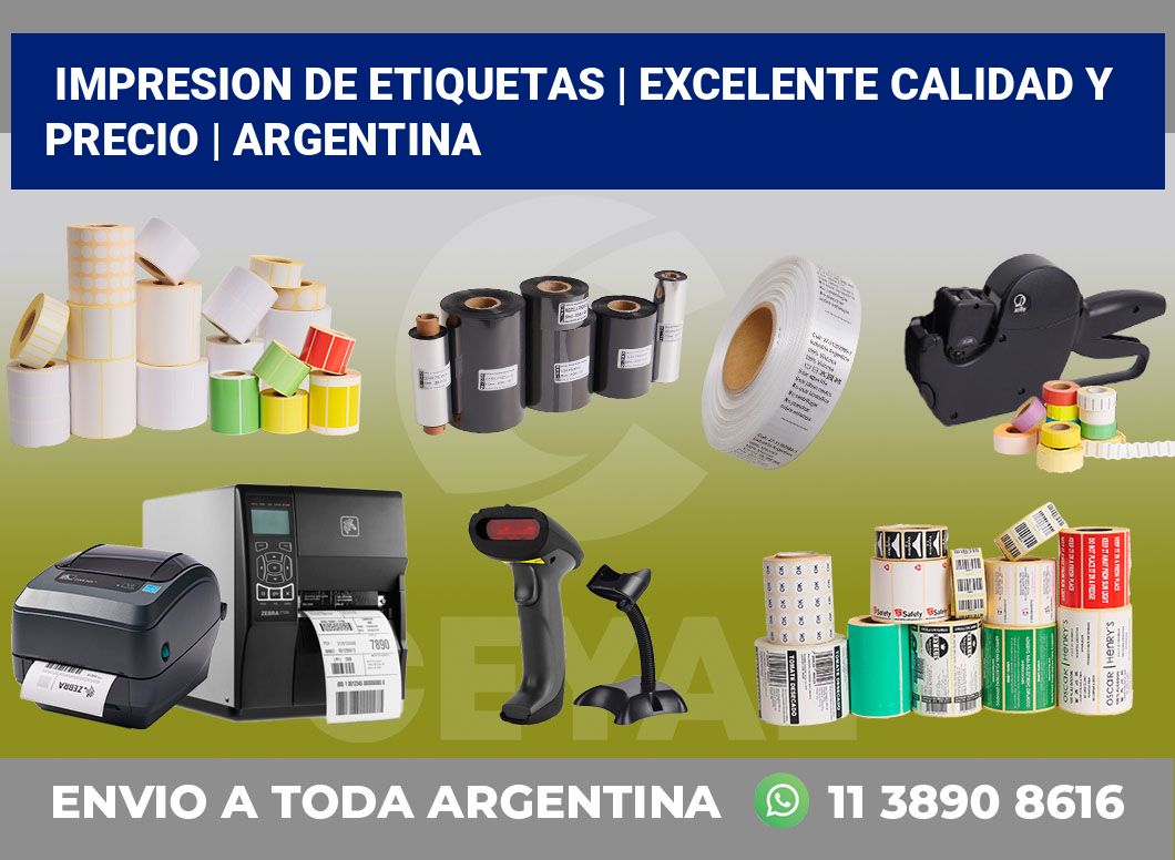 impresion de etiquetas | Excelente calidad y precio | Argentina