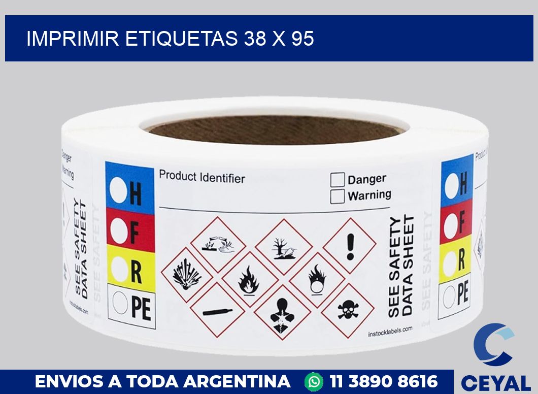 imprimir etiquetas 38 x 95