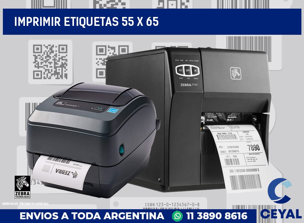 imprimir etiquetas 55 x 65