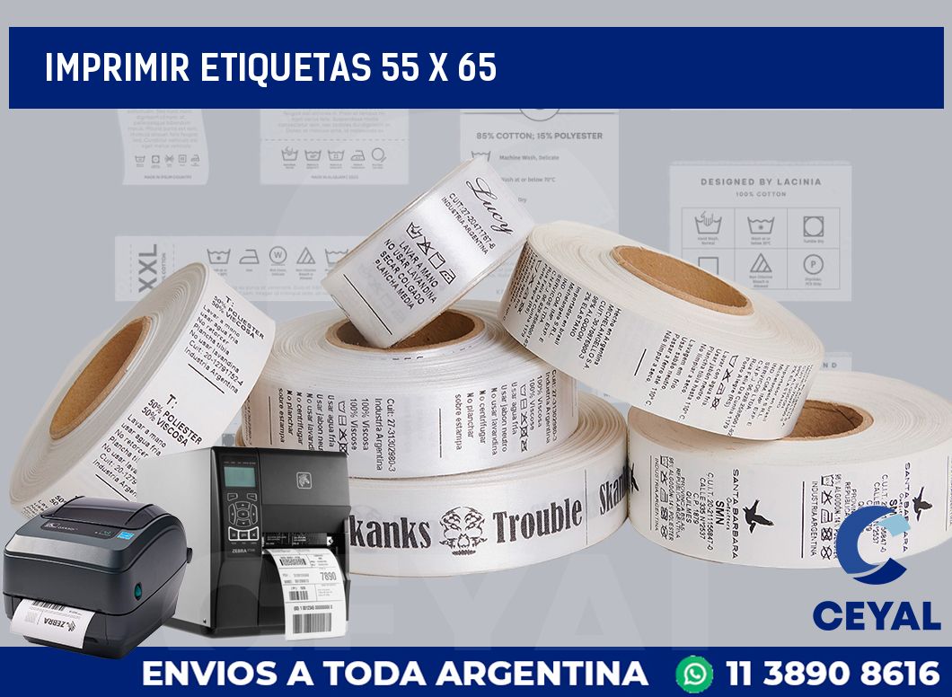 imprimir etiquetas 55 x 65