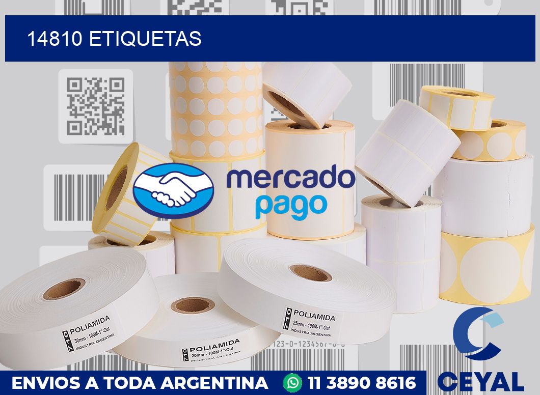 14810 etiquetas