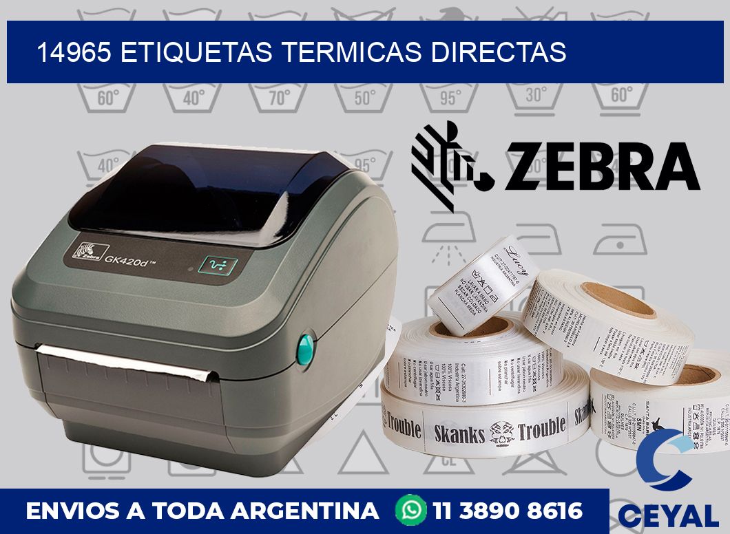 14965 Etiquetas termicas directas