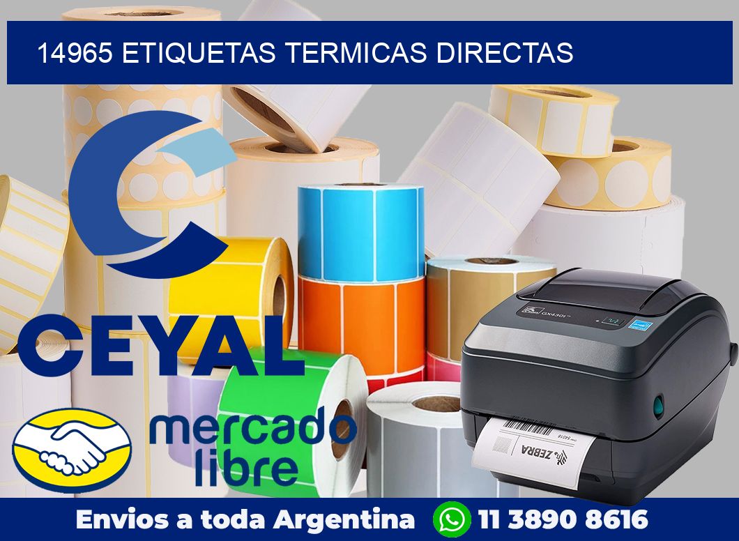 14965 Etiquetas termicas directas