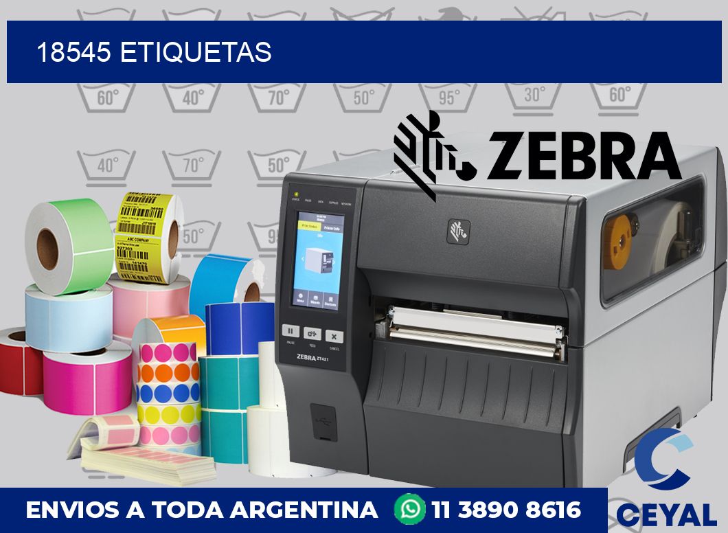 18545 etiquetas