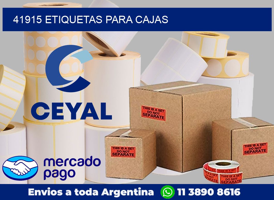 41915 etiquetas para cajas