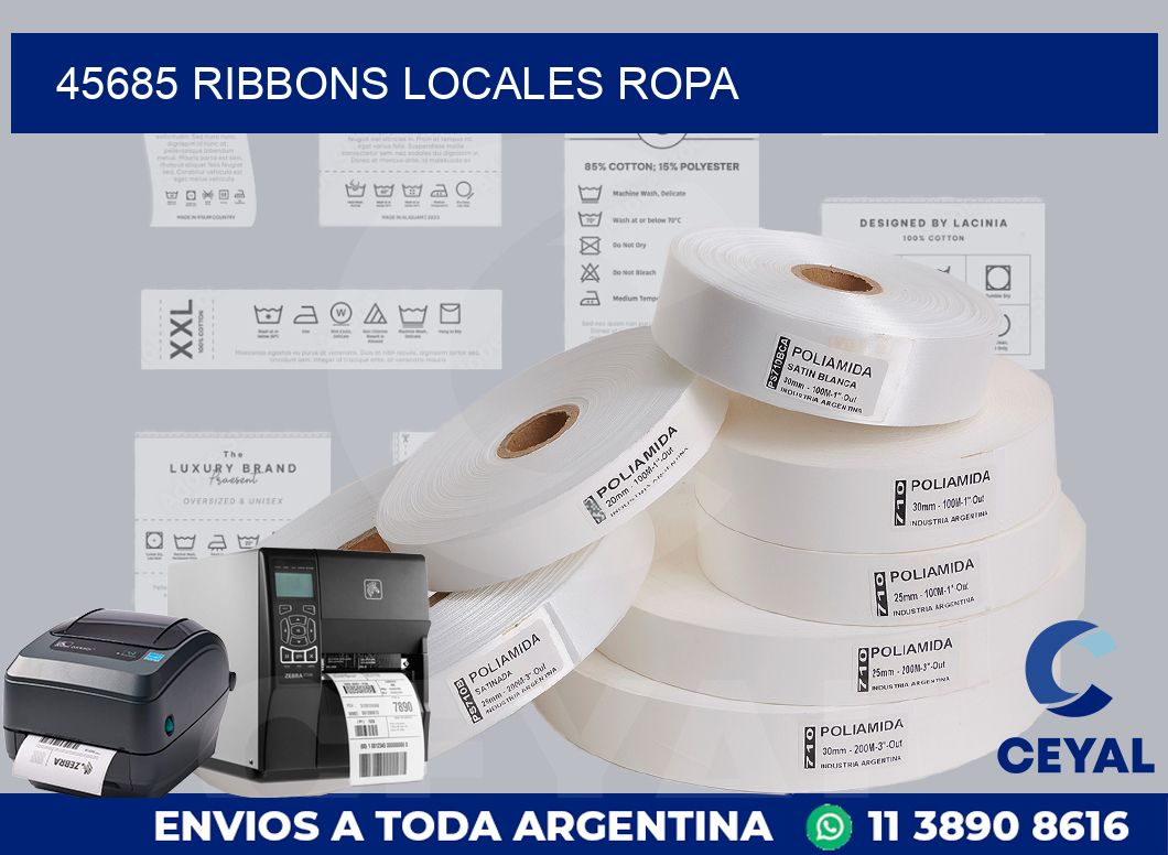45685 ribbons locales ropa