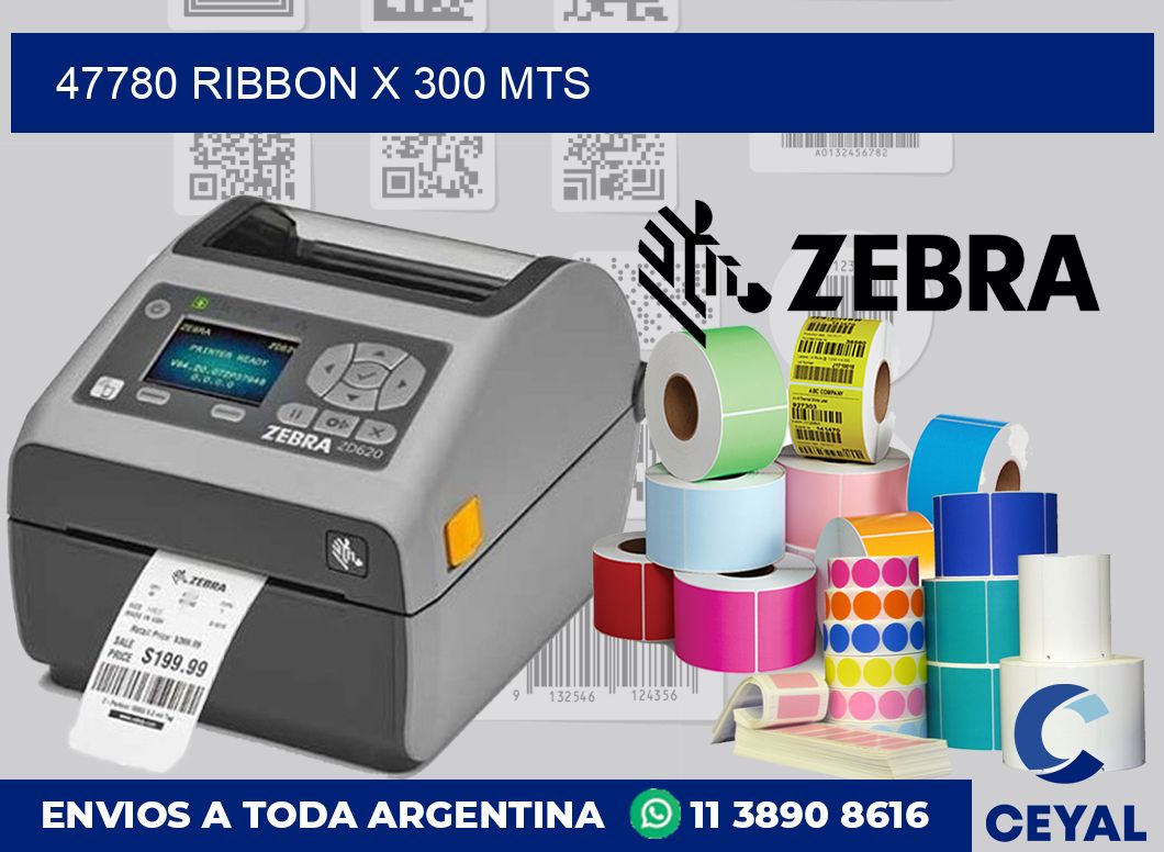 47780 ribbon x 300 mts