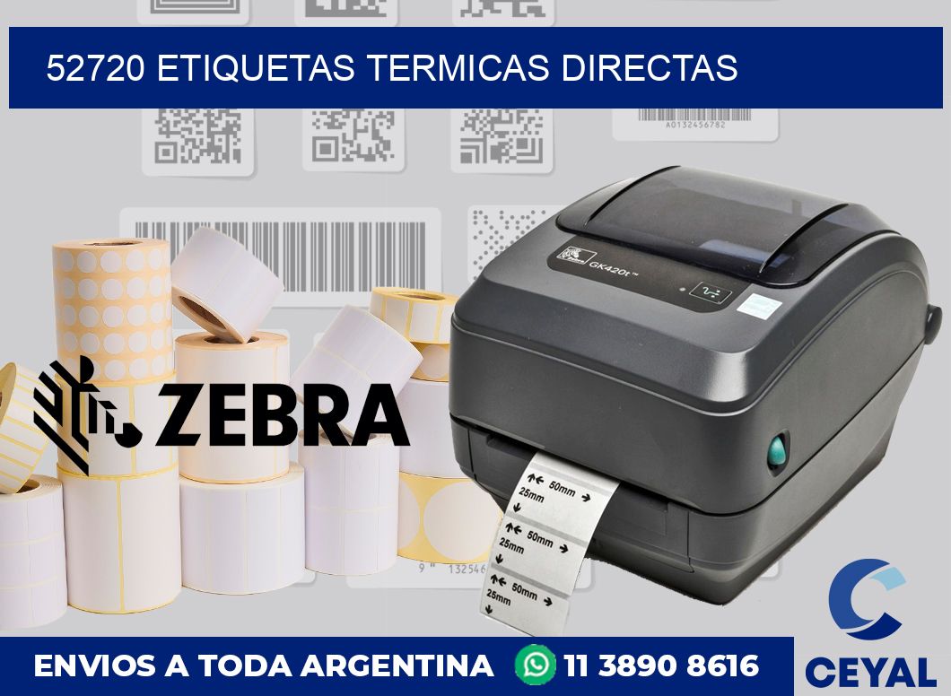 52720 Etiquetas termicas directas