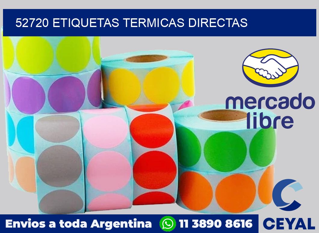52720 Etiquetas termicas directas