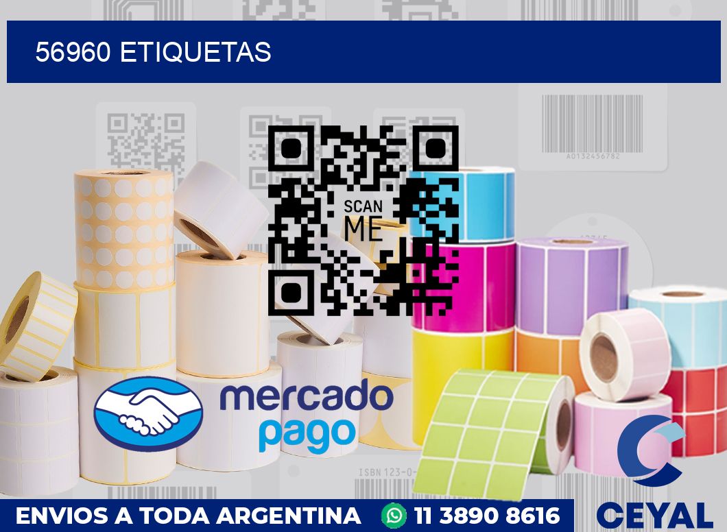 56960 etiquetas