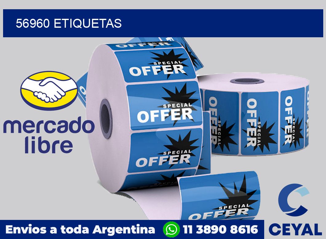 56960 etiquetas