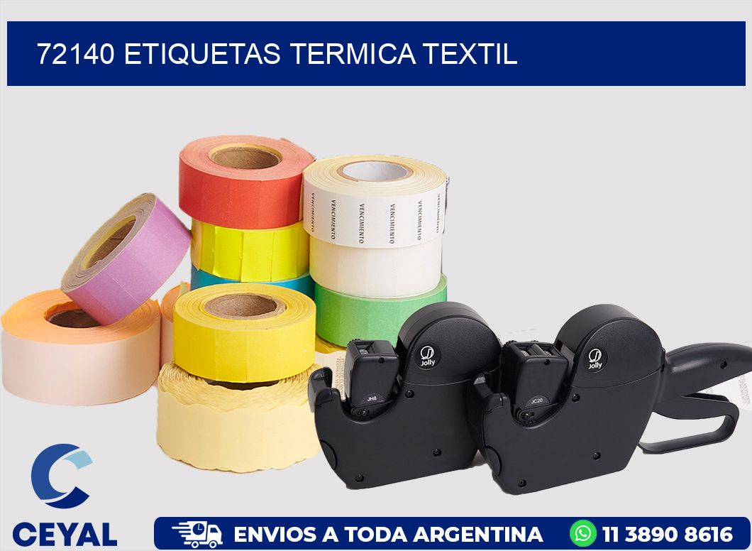 72140 etiquetas termica textil