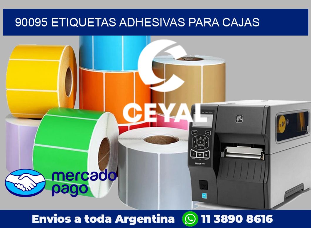 90095 Etiquetas adhesivas para cajas