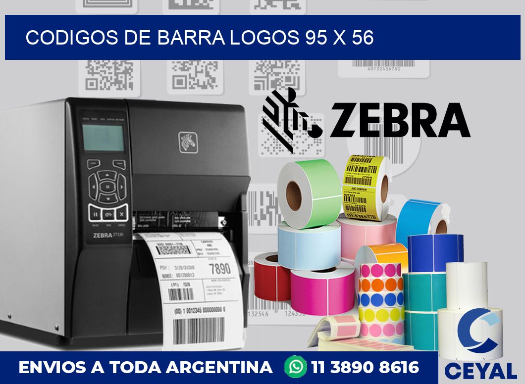 Codigos de barra logos 95 x 56