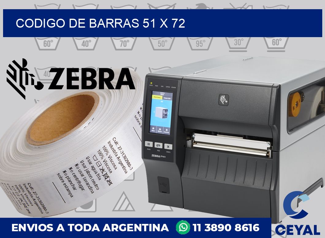 codigo de barras 51 x 72