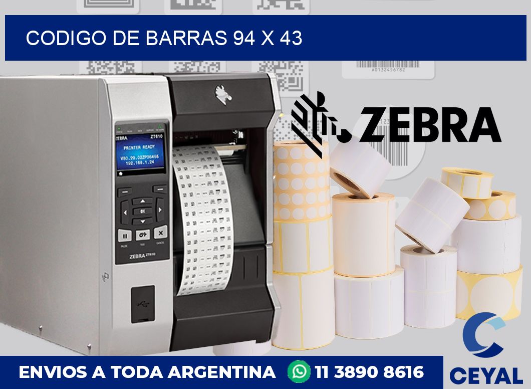 codigo de barras 94 x 43