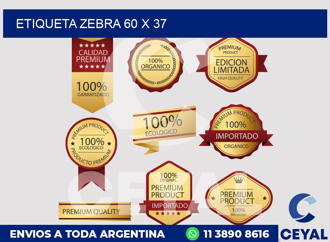 etiqueta zebra 60 x 37