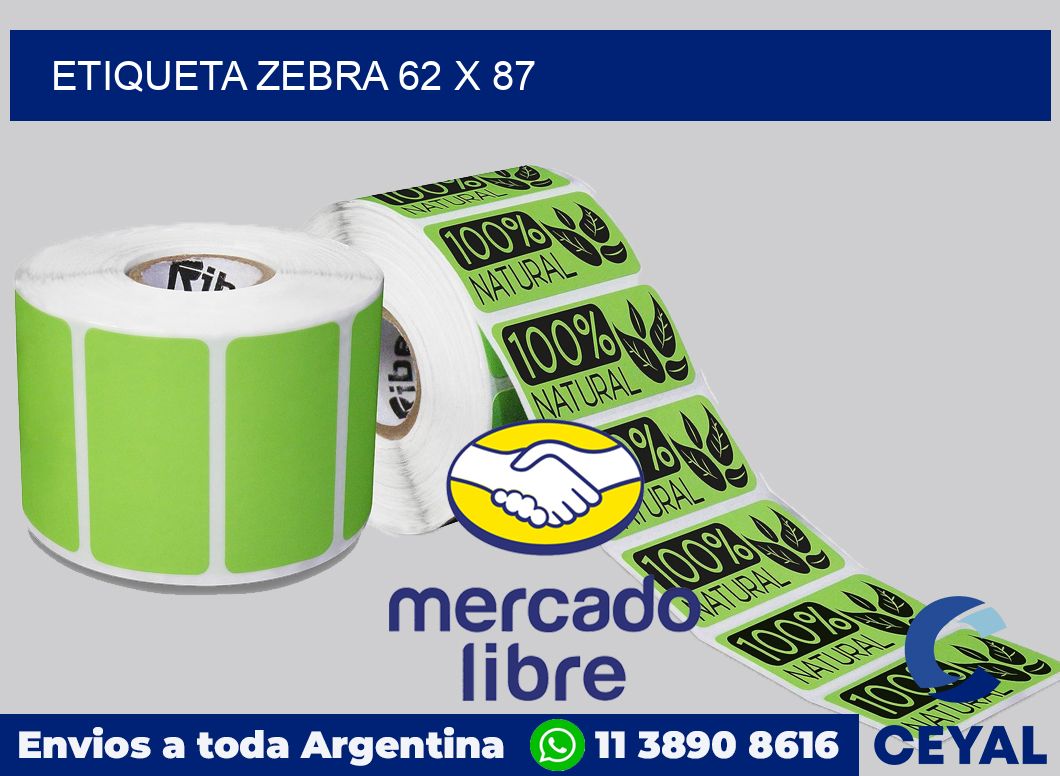 etiqueta zebra 62 x 87