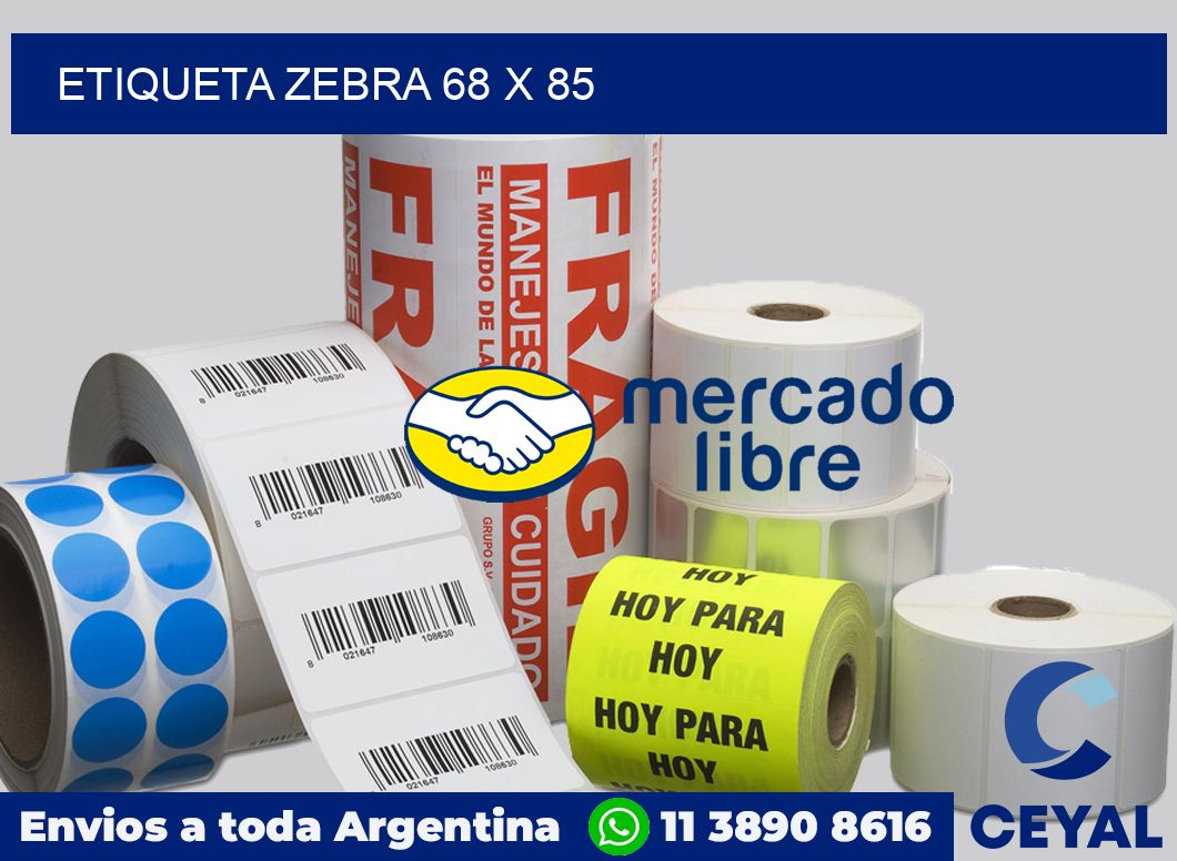 etiqueta zebra 68 x 85
