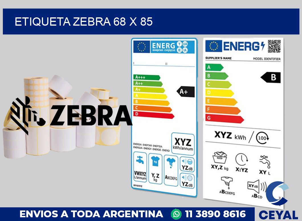 etiqueta zebra 68 x 85