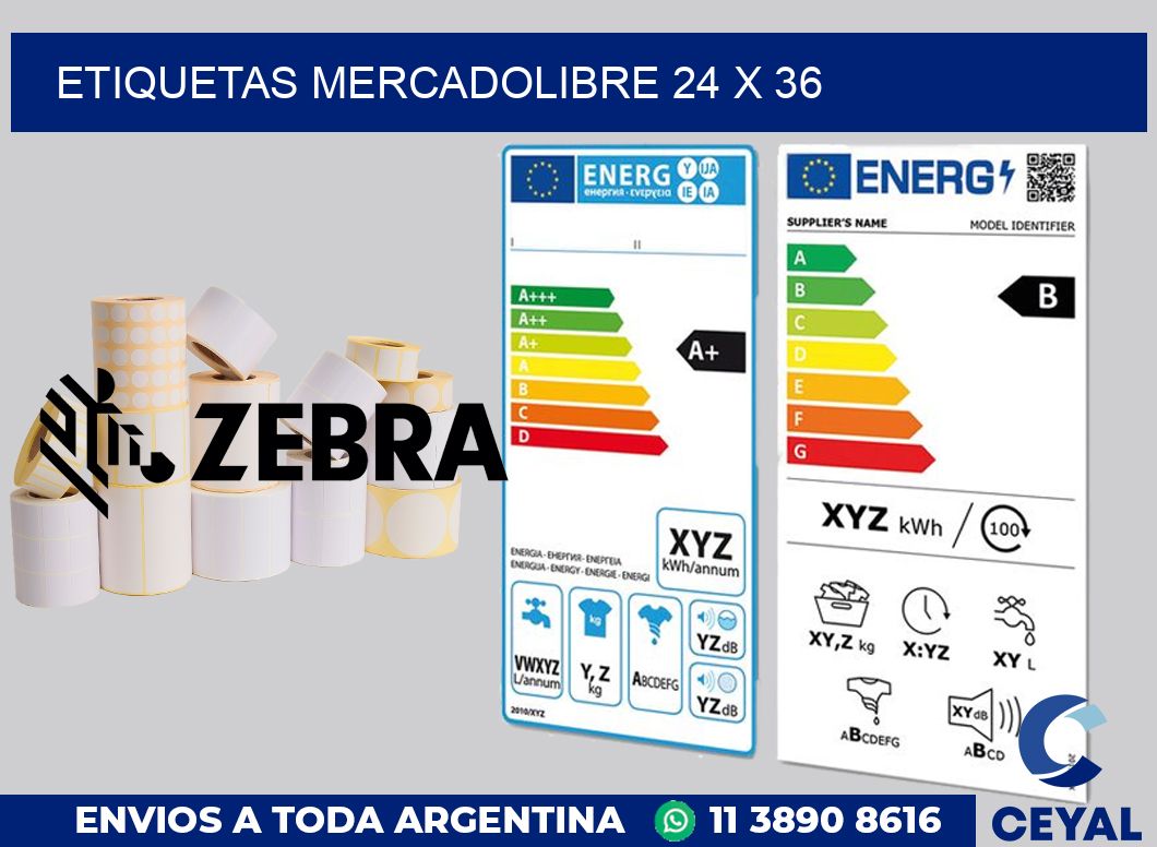 etiquetas mercadolibre 24 x 36