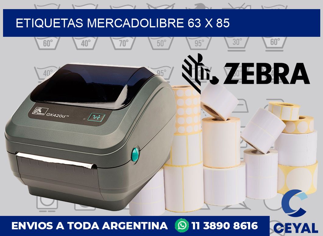 etiquetas mercadolibre 63 x 85