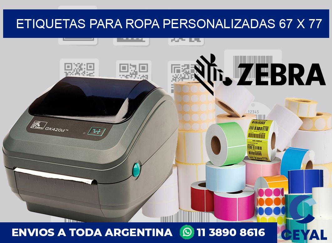 etiquetas para ropa personalizadas 67 x 77
