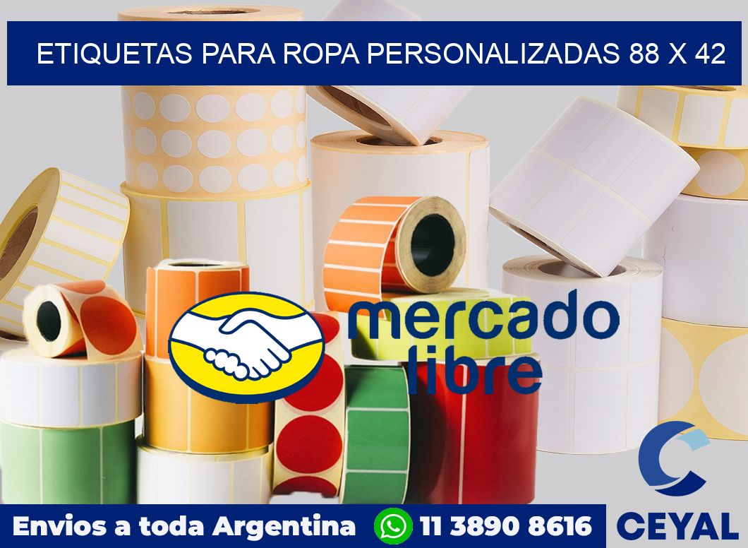 etiquetas para ropa personalizadas 88 x 42
