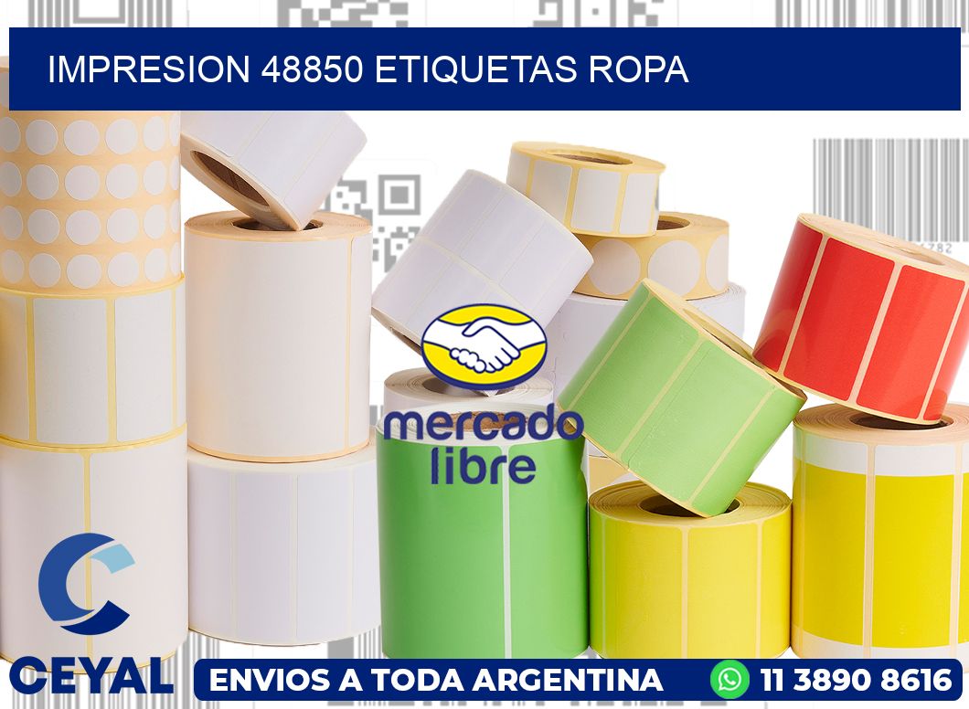 impresion 48850 etiquetas ropa