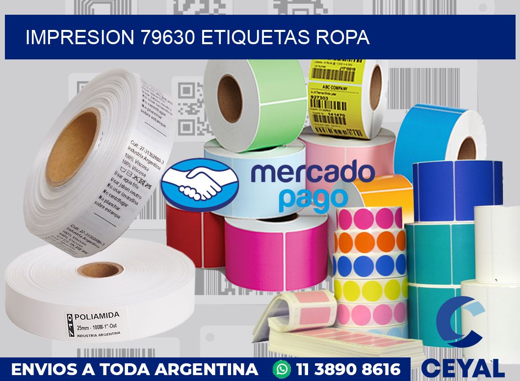impresion 79630 etiquetas ropa
