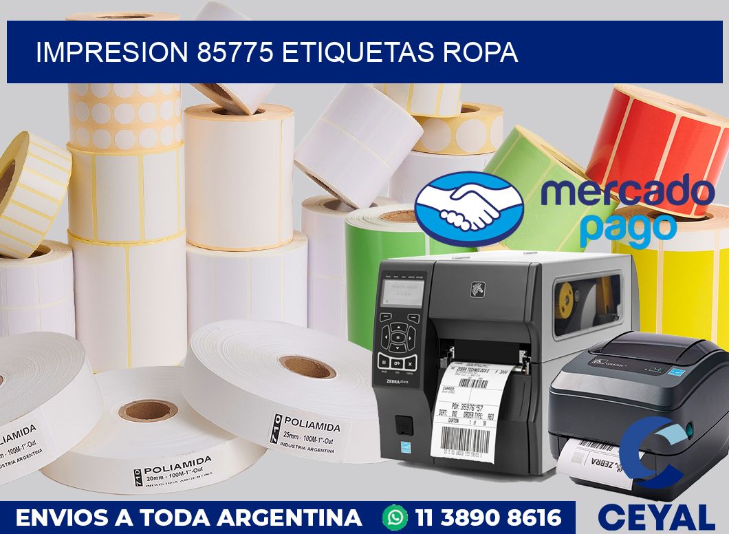 impresion 85775 etiquetas ropa