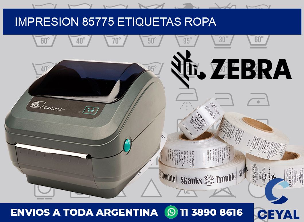 impresion 85775 etiquetas ropa