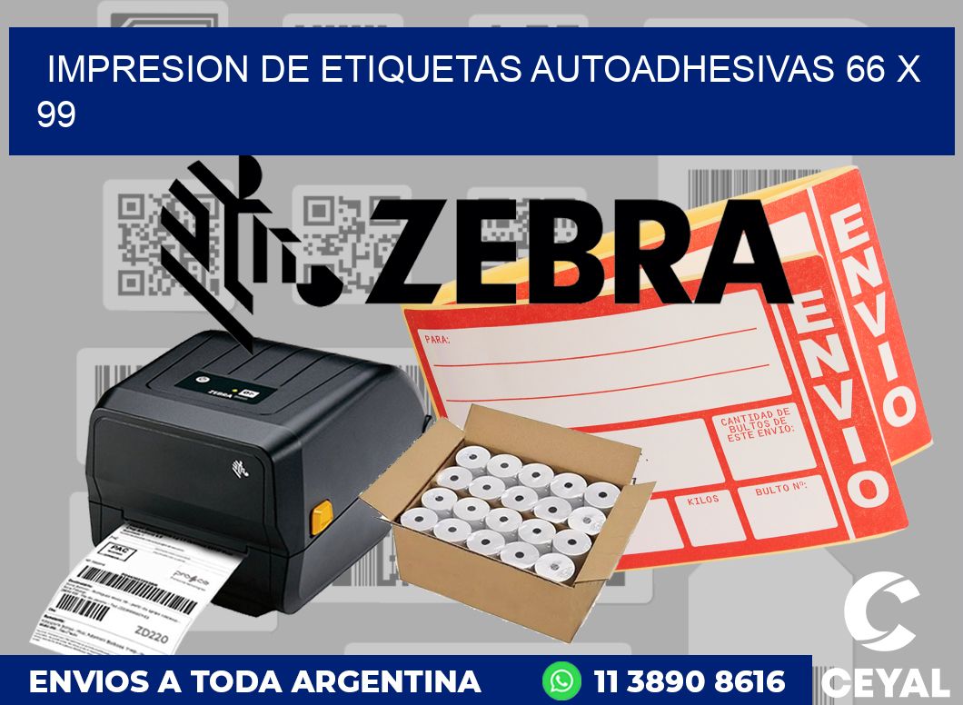 impresion de etiquetas autoadhesivas 66 x 99