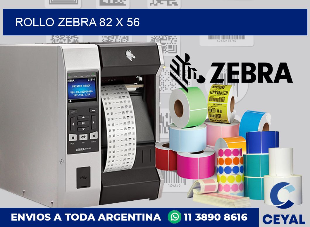 rollo zebra 82 x 56