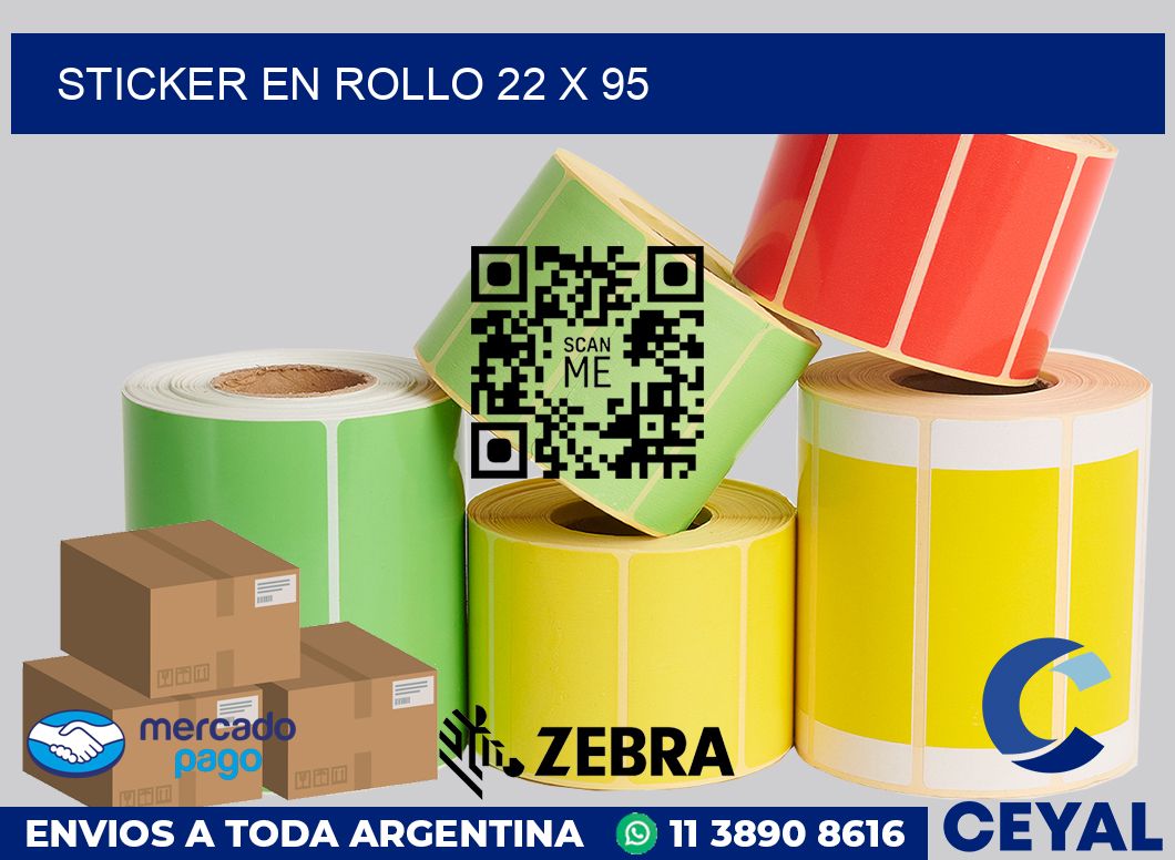 sticker en rollo 22 x 95