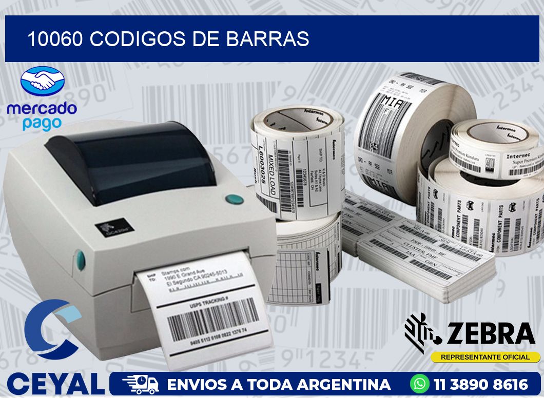 10060 CODIGOS DE BARRAS