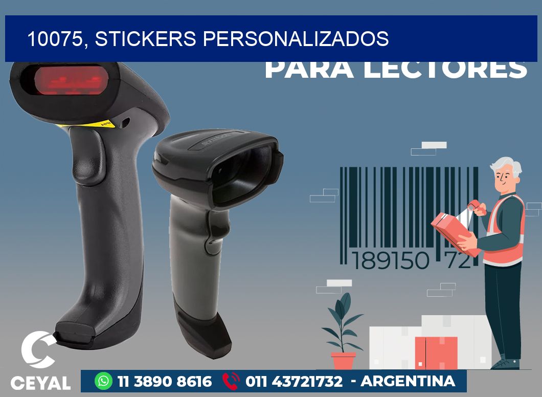 10075, stickers personalizados