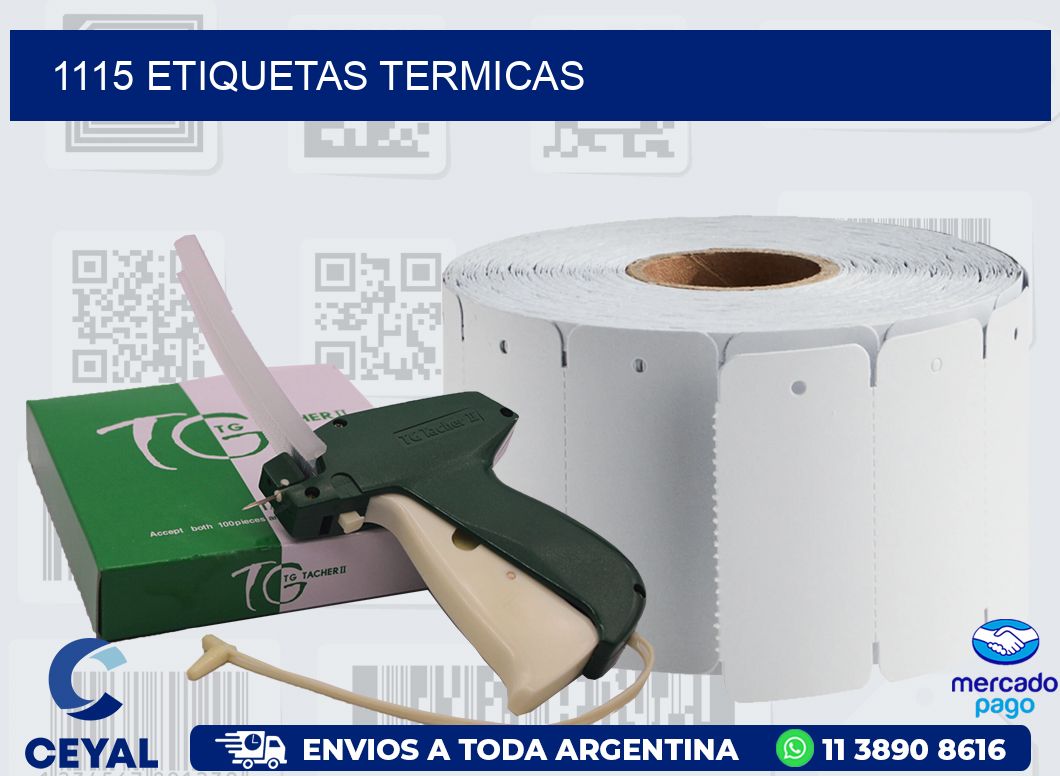 1115 ETIQUETAS TERMICAS
