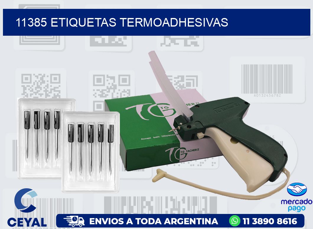 11385 ETIQUETAS TERMOADHESIVAS