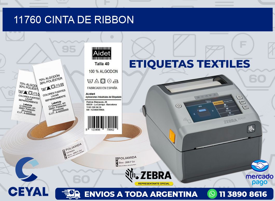 11760 CINTA DE RIBBON