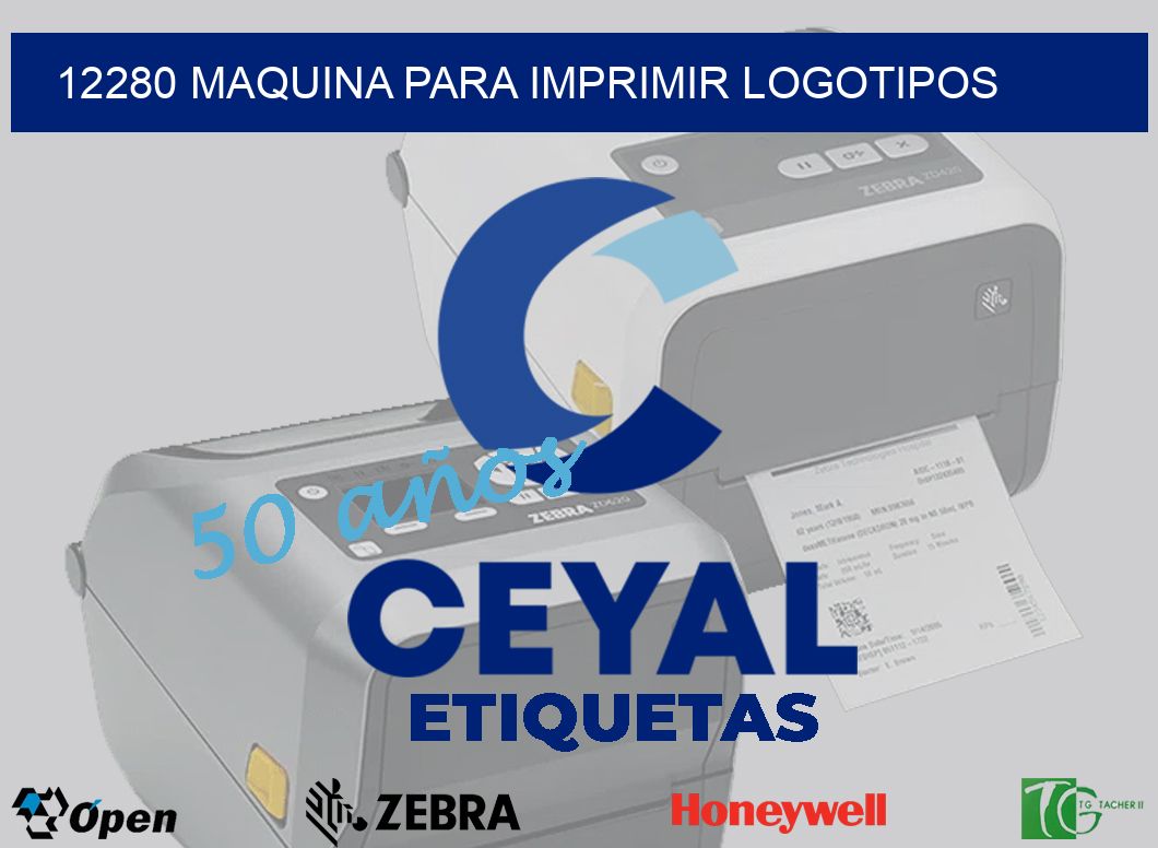 12280 MAQUINA PARA IMPRIMIR LOGOTIPOS