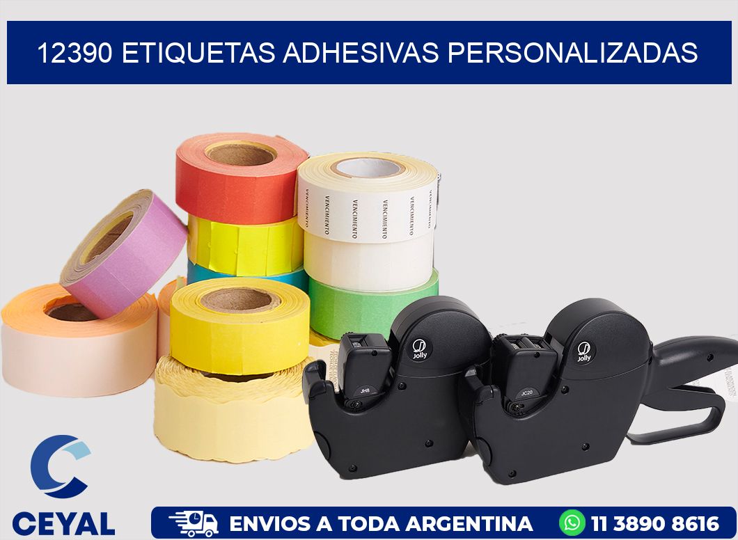 12390 ETIQUETAS ADHESIVAS PERSONALIZADAS