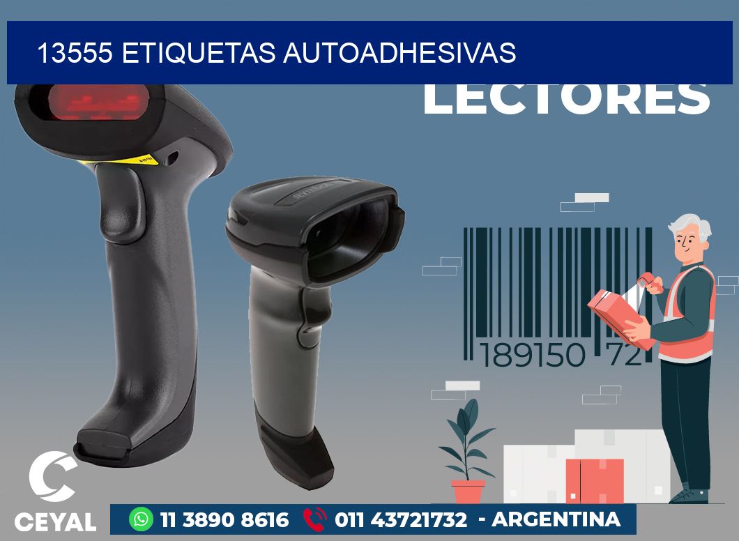 13555 ETIQUETAS AUTOADHESIVAS