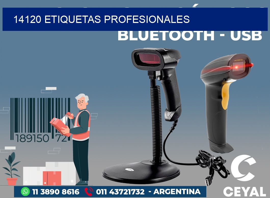 14120 ETIQUETAS PROFESIONALES