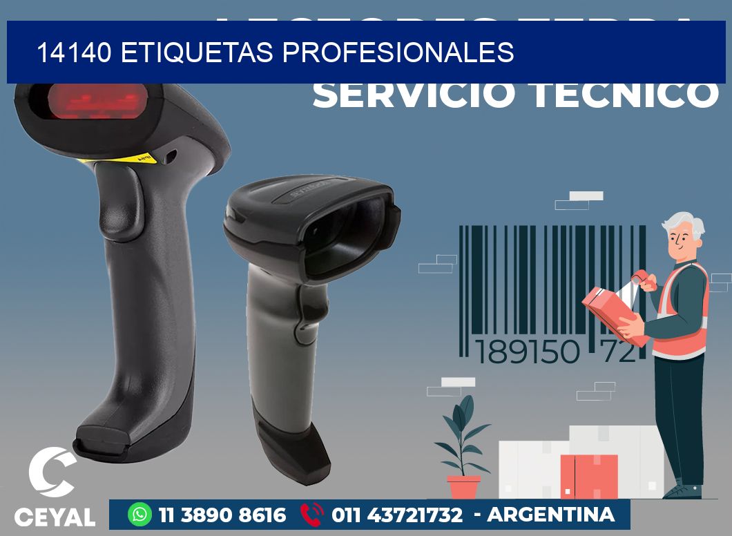 14140 ETIQUETAS PROFESIONALES