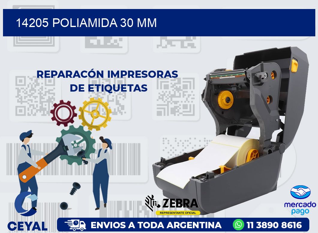 14205 POLIAMIDA 30 MM