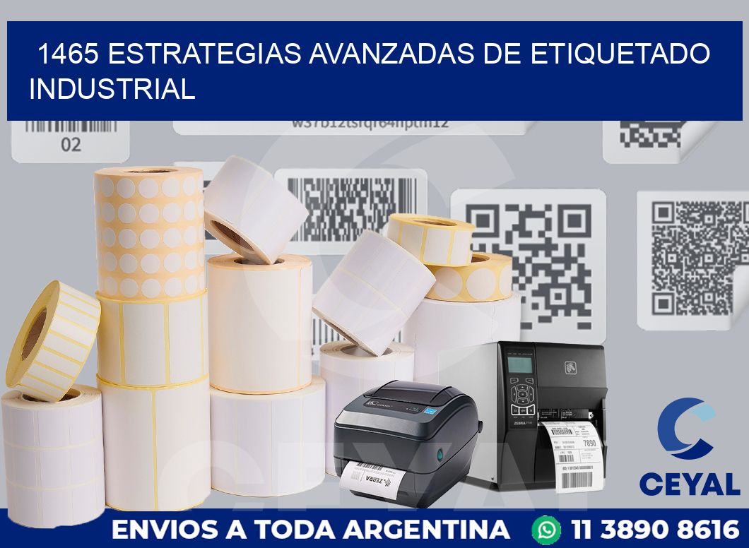1465 ESTRATEGIAS AVANZADAS DE ETIQUETADO INDUSTRIAL