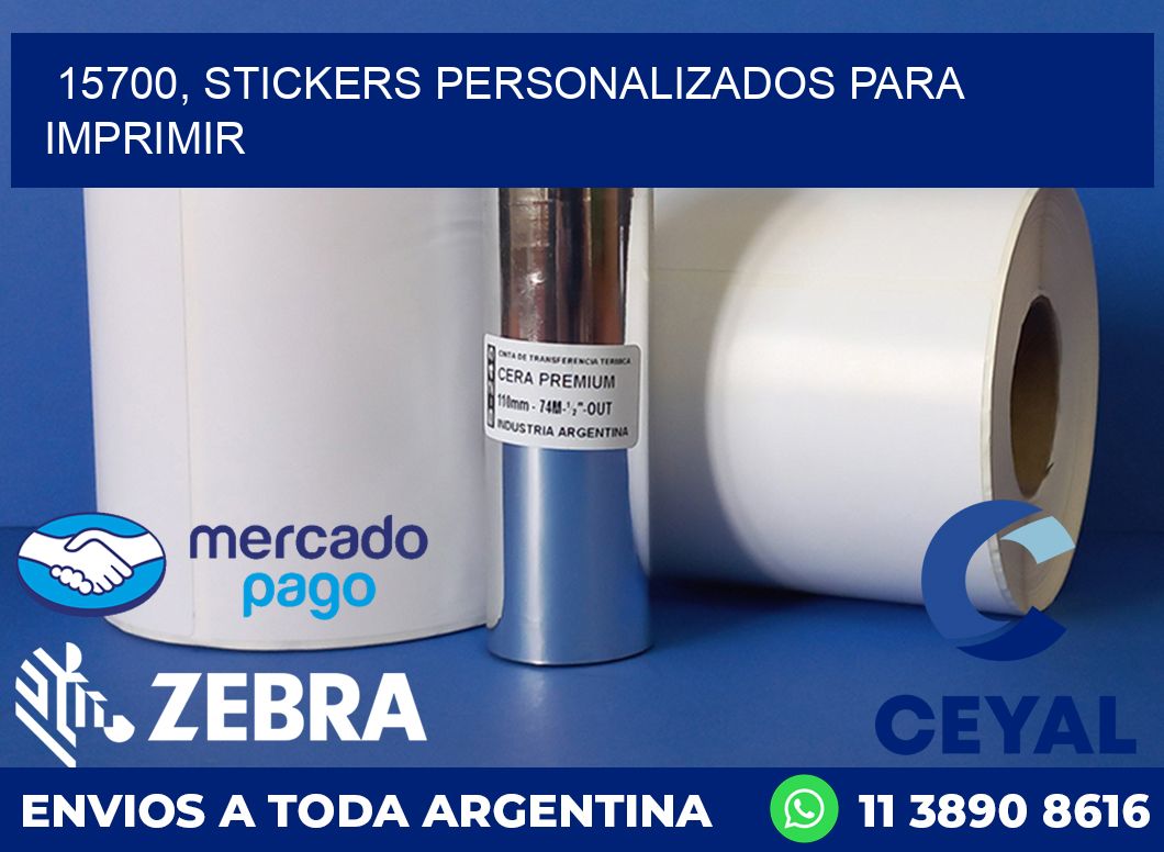 15700, stickers personalizados para imprimir