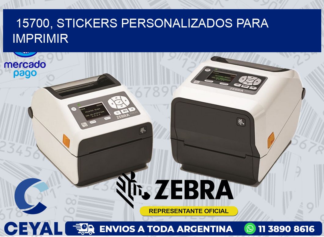 15700, stickers personalizados para imprimir