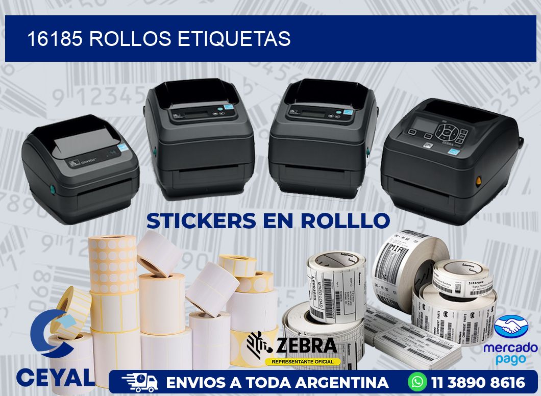 16185 ROLLOS ETIQUETAS